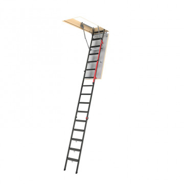 Складная металлическая лестница LMP 86x144x366 FAKRO
