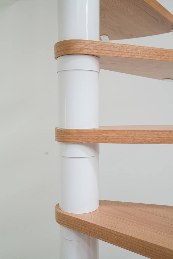 Винтовая лестница Montreal Style, диаметр 120 см, белый