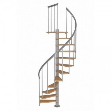 Винтовая лестница Calgary Grey, диаметр 120 см