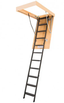 Складная металлическая лестница LMS 70x120x280 FAKRO